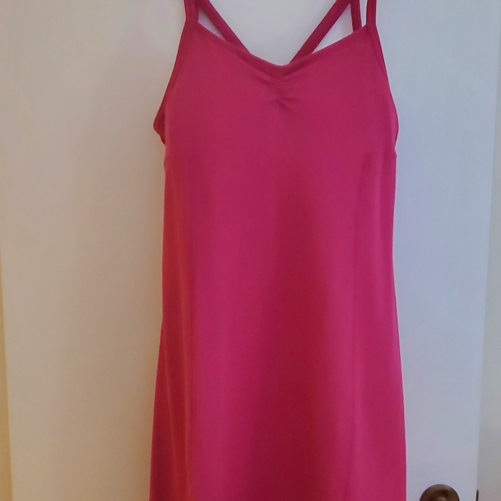 Title Nine Fun Fushia Dress